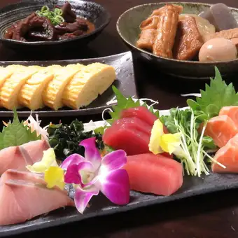 90分飲み放題付きコース　税込み4500円