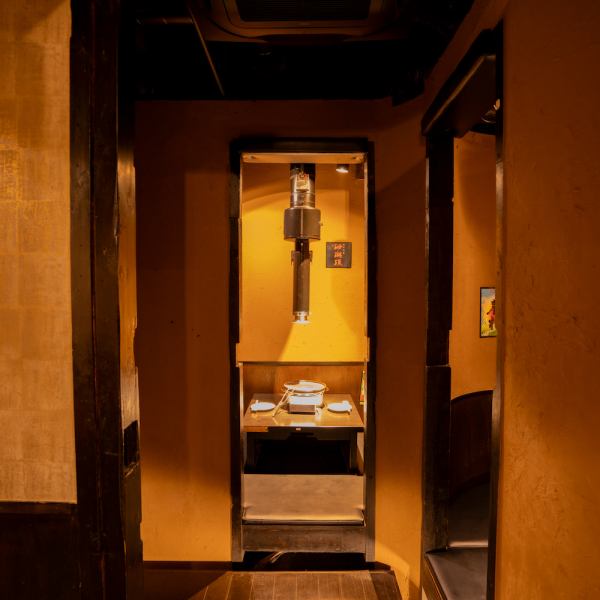 [All seats are private rooms with tatami mats] The calm atmosphere of the store can be used in a variety of situations.Reservations are required for the Kamakura private room, which is popular with small groups.