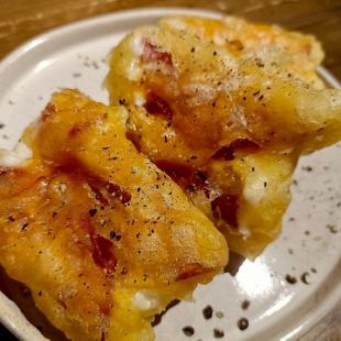 サラミとモッツァレラのフリット