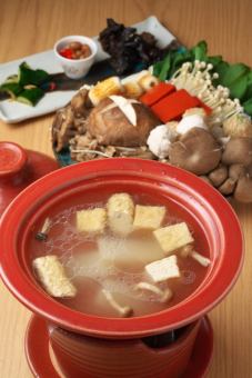 [Taiwanese Mizutaki Hotpot Course]