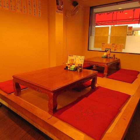 20名以上の大人数宴会にも対応した広々ゆったり空間のお店◎