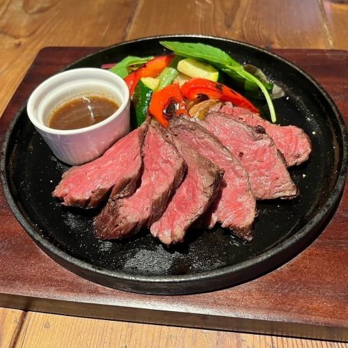 쇠고기 하라미 고기 철판 구이 ~ 수제 양파 소스 ~ 200g