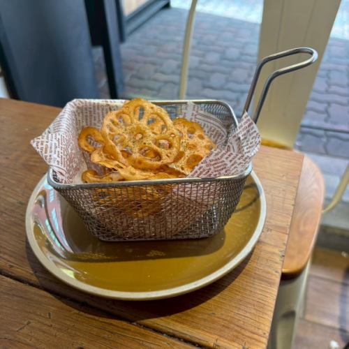 お手軽 レンコンチップス ~トリュフ風味~