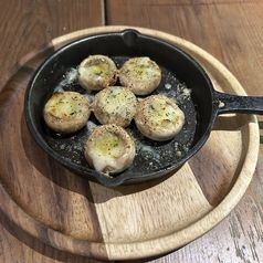 マッシュルームのオーブン焼き ガーリックチーズ
