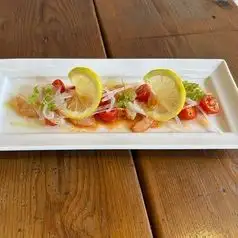 スパイス効いた エビとトマトの"RED"マリネ