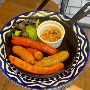 5種のソーセージ盛り合わせ