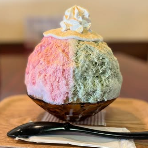 本格的な当店自慢のかき氷