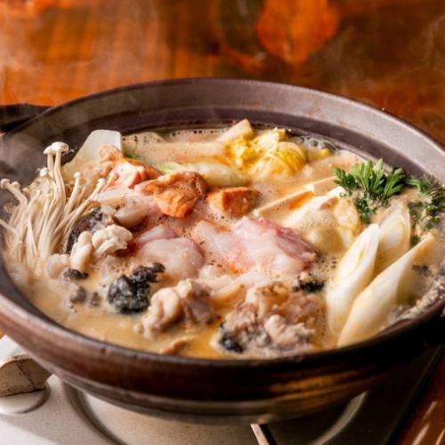★A must-try dish★ Monkfish Liver Miso Hotpot (1 serving)