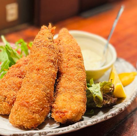 ”天然”海老の豚しそ巻き大海老フライ(2本)