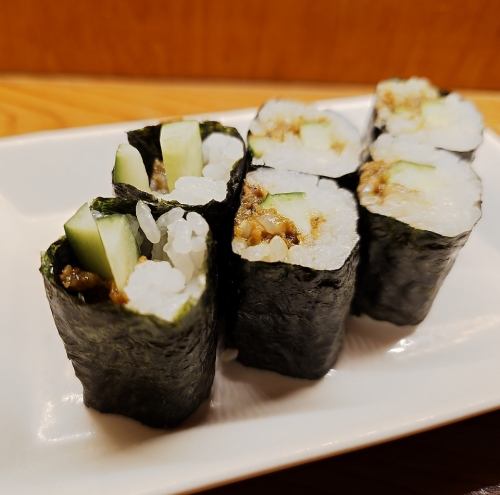 牡蠣味噌きゅうり巻き