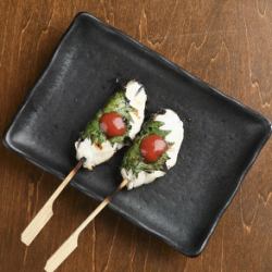 Red sea bream shiso-yaki