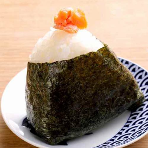 rice ball salmon