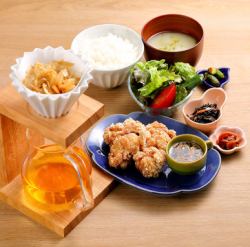 Umami soy sauce fried chicken set