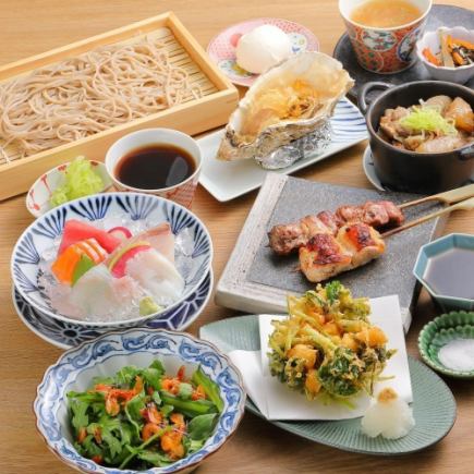 <十二月/一月/二月> [当日供应] 雏内地鸡串和刺身 [优] 套餐 [惠比寿 OK ★ 含畅饮]