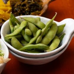 塩茹で枝豆