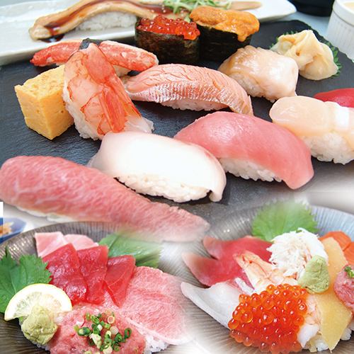 新鮮なお魚をお寿司・お刺身から定食・丼ぶりまで♪