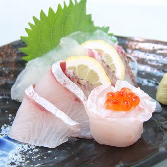 白身魚３点盛り