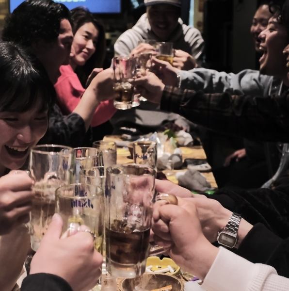 楽しく飲めるような空間を提供！