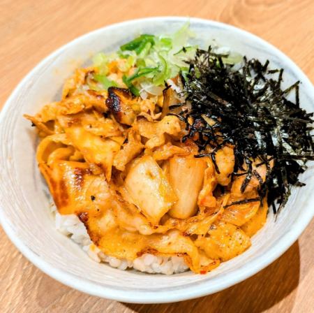 五花肉泡菜盖饭 / 五花肉耐力盖饭