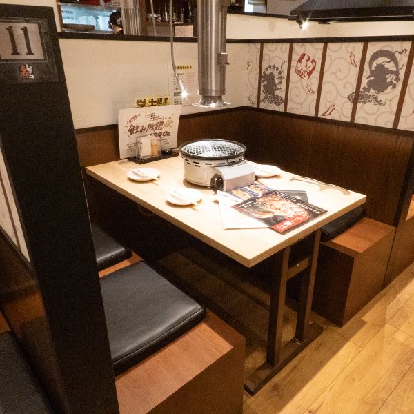 店内の至る所に描かれているオリジナルの壁画！愛らしいキャラクターがこんな所や、あんな所にも♪