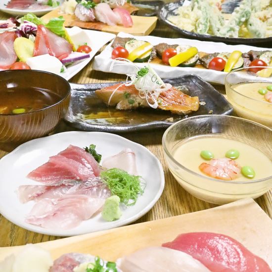 每天供應湘南當地魚類、當地蔬菜和神奈川當地酒的海鮮居酒屋。