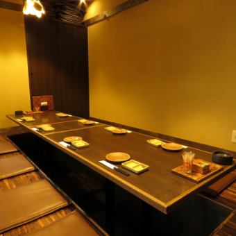 We have plenty of private rooms that are perfect for various parties!