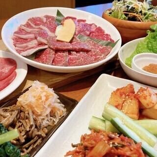 Easy Yakiniku Course from 3,500 yen