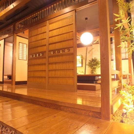 2名～最大80名まで人数に合わせた完全個室8部屋＆半個室13部屋