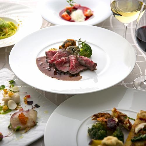 優美な空間でイタリアン