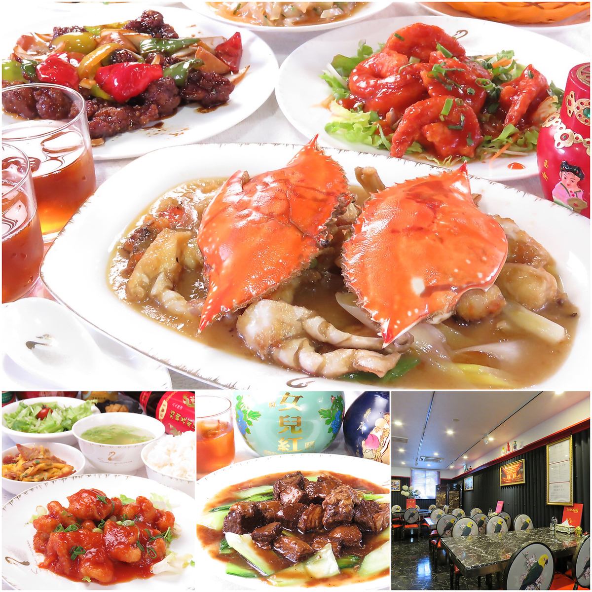 Enjoy exquisite authentic Chinese cuisine at reasonable prices ♪ There are also course dishes ◎