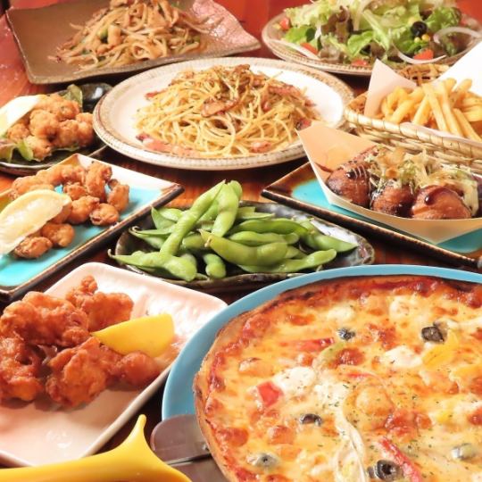 【各種宴会でオススメ◎】居酒屋定番コース（税込4,000円）