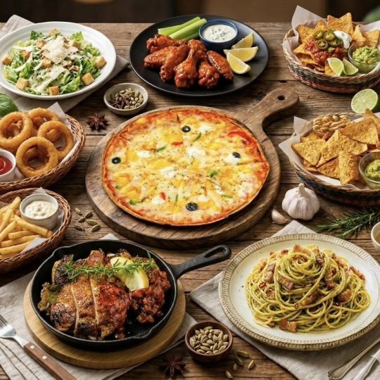 [Very filling] 120-minute all-you-can-drink American course (4,000 yen including tax)