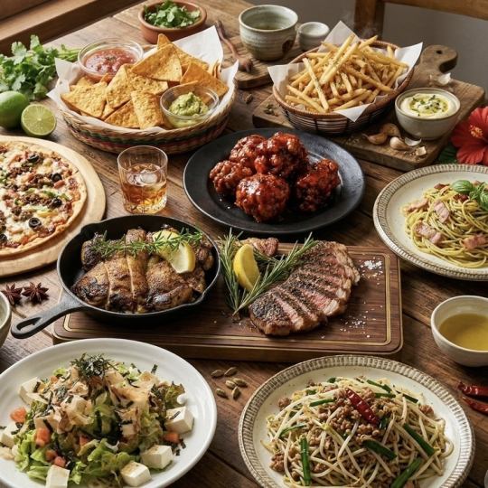 [New] Meat Day Course with 120 minutes of all-you-can-drink included *Normally 6,000 yen, now just 5,000 yen with a Hot Pepper reservation!