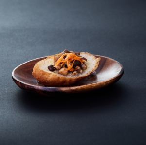 《單份布魯切塔》蘑菇香醋