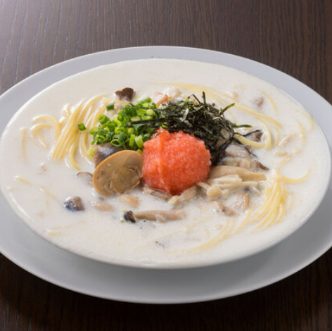 たらことキノコのクリームスパゲッティ【Recommend】