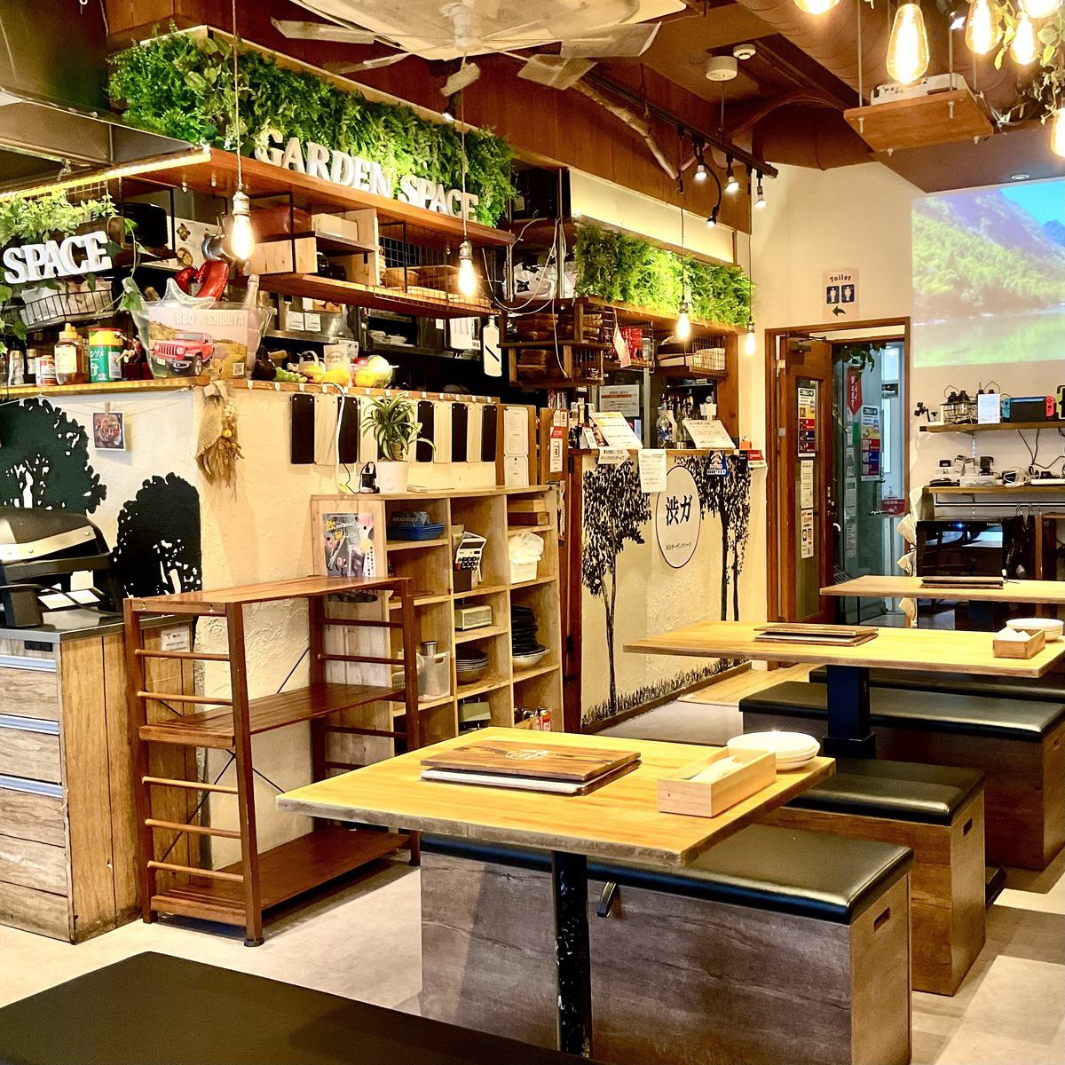 A stylish garden-style izakaya located 2 minutes walk from Shibuya Station that takes advantage of the greenery♪ Can be reserved for private parties of 15 to 40 people! We can also accommodate larger groups at our affiliated restaurants!