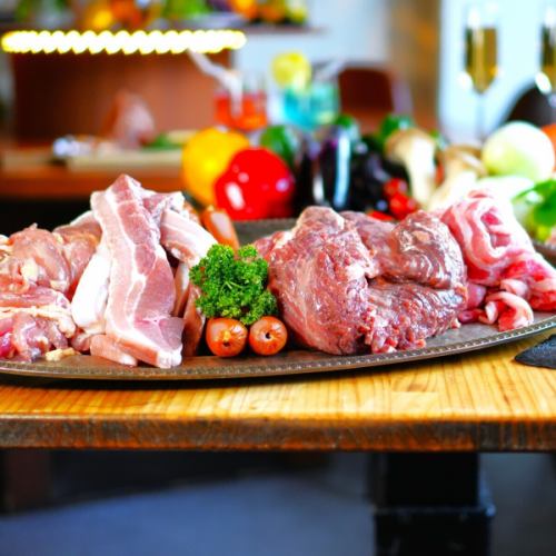 渋谷駅チカ室内BBQ♪