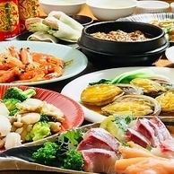 120分飲み放題付◎高級食材！黒毛和牛・フカヒレ・アワビを味わう【三好特選贅沢コース】10000円
