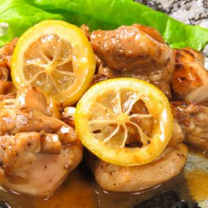 鶏肉のレモンソース焼き