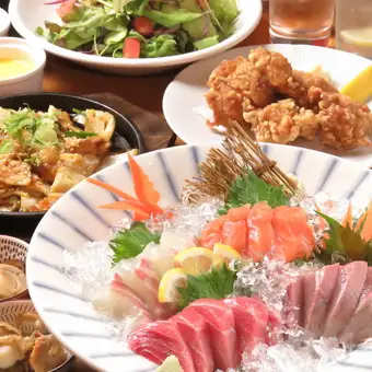 Banquets and farewell/welcome parties ★ 120-minute all-you-can-drink included ♪ Exquisite dishes using seasonal ingredients ◎ Miyoshi [Seasonal Banquet Course] 6000 yen