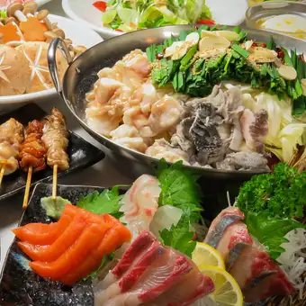 Our top recommendation: an all-you-can-eat and drink plan featuring charcoal-grilled chicken skewers and Chinese cuisine with no time limit!