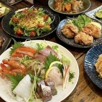 歓迎会にオススメ！【2時間飲み放題付き6000円コース】