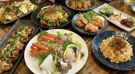 歓迎会にオススメ！【2時間飲み放題付き6000円コース】