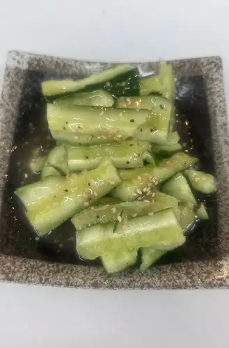 キュウリさっぱり和え物