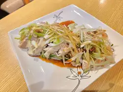 닭고기 파, 생강, 특제 소스