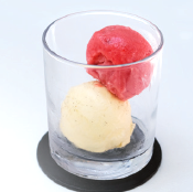 アイスクリーム2種盛り