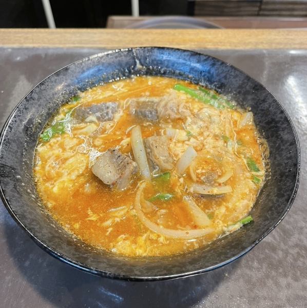 【締めに最適】カルビラーメン