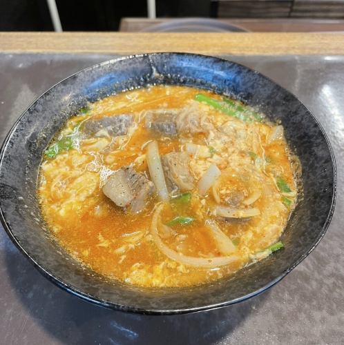 【締めに最適】カルビラーメン