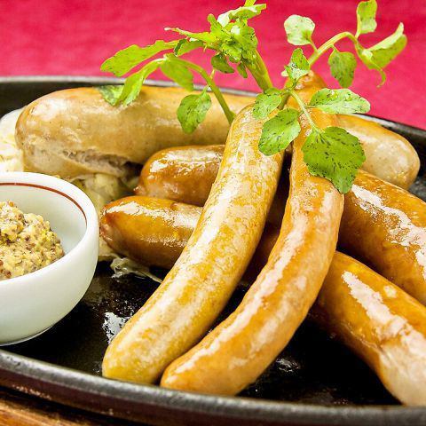 Assorted 5 popular original sausages ☆