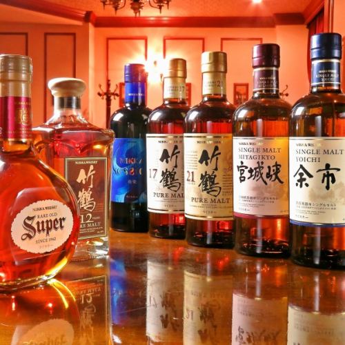 You can find your favorite Nikka whiskey!